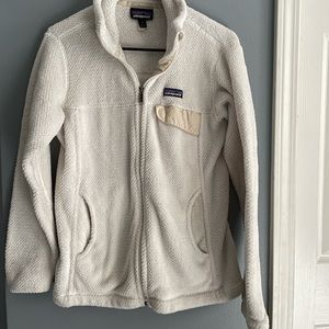 cream PATAGONIA zip up